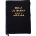 Biblia de Studiu pentru o Viata deplina LUX, negru